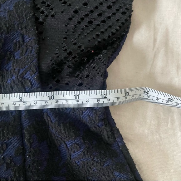 Anthropologie Moulinette Soeurs Larkin Dress, Navy/Black Size 2/Small - Picture 13 of 13